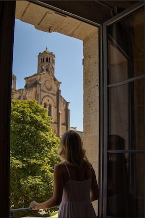 Family Suite, Terrace, Pool View | View from room - Boutique Hôtel Entraigues (Uzès)