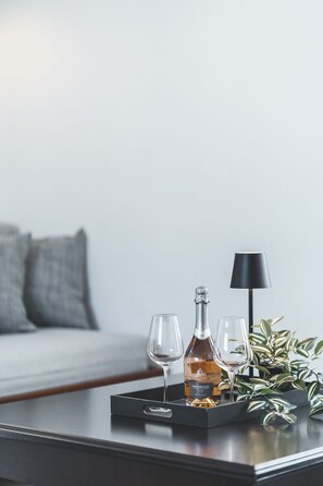 Deluxe Suite, 2 Bedrooms, Private Pool | Living area | 22-inch flat-screen TV with digital channels, TV - Zeus Village Resort - Adults Only (Chania)