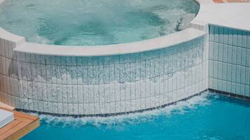 Seasonal outdoor pool, open 8:00 AM to 7:00 PM, free pool cabanas