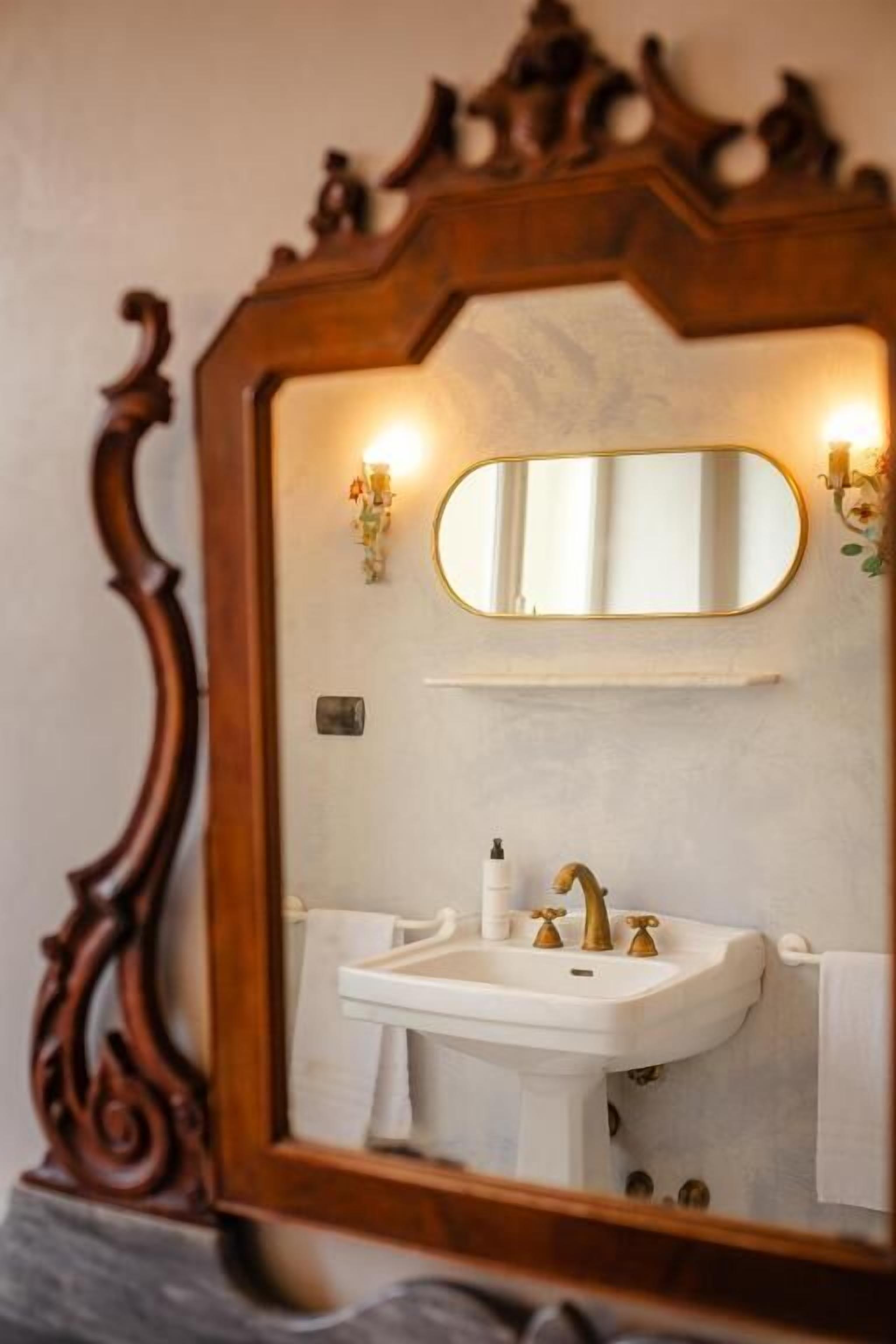 Kamar Double Junior, pemandangan laut | Kamar mandi