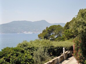 Blick von der Unterkunft