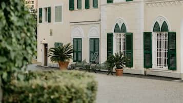 Fassade der Unterkunft