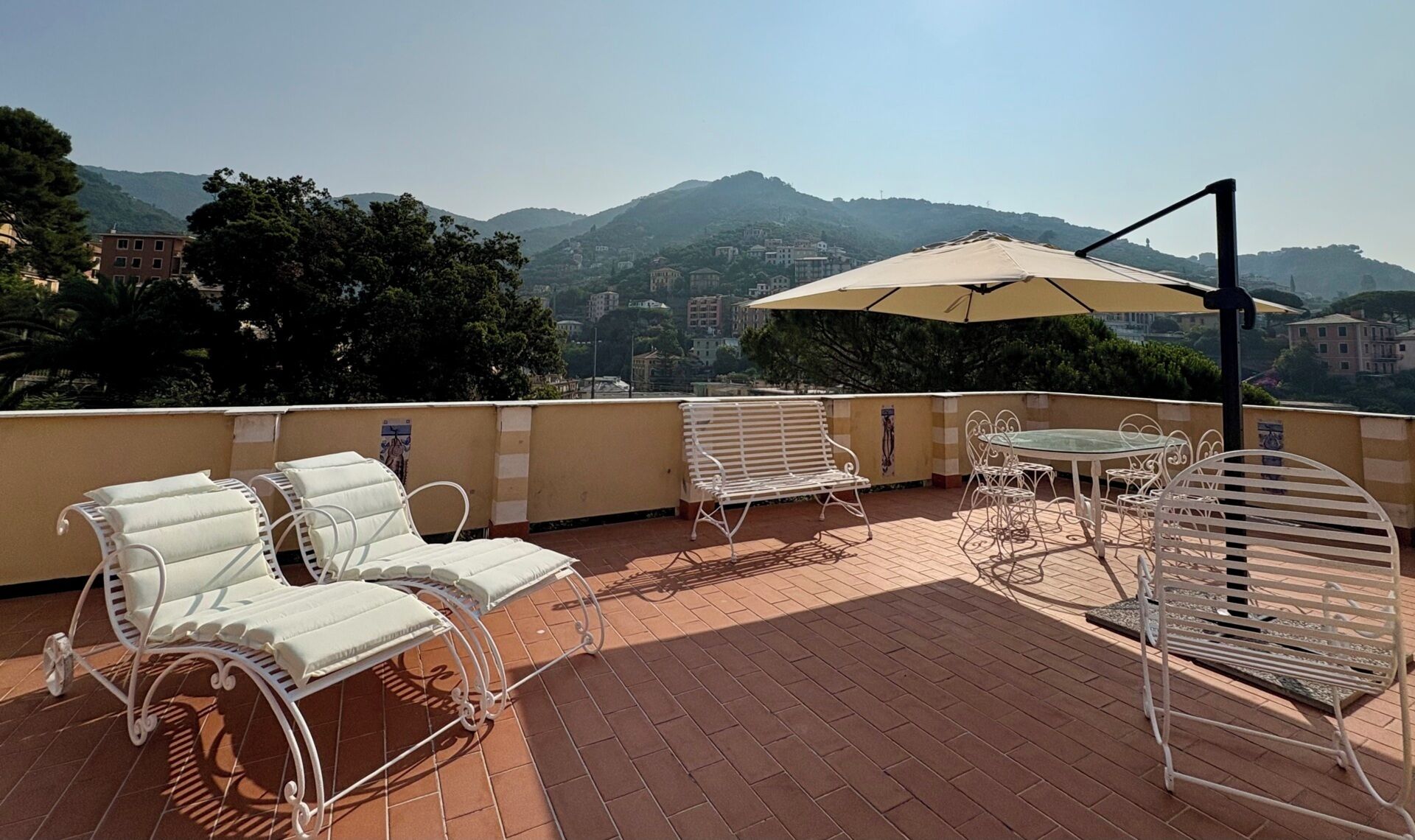 Familie-loftsleilighet, ikke-røyk, sjøutsikt | Terrasse/patio