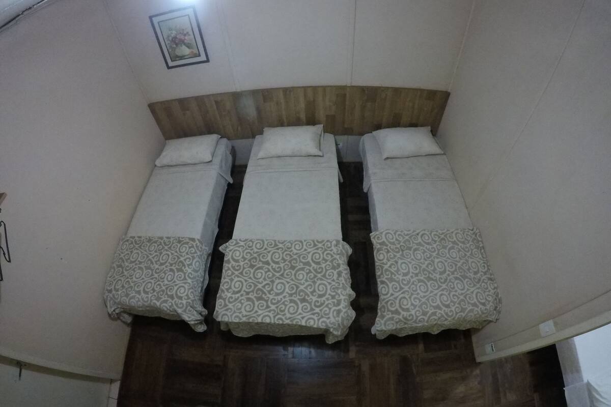 Chalet Triplo | 1 phòng ngủ, nệm có lớp đệm bông, trang trí khác biệt