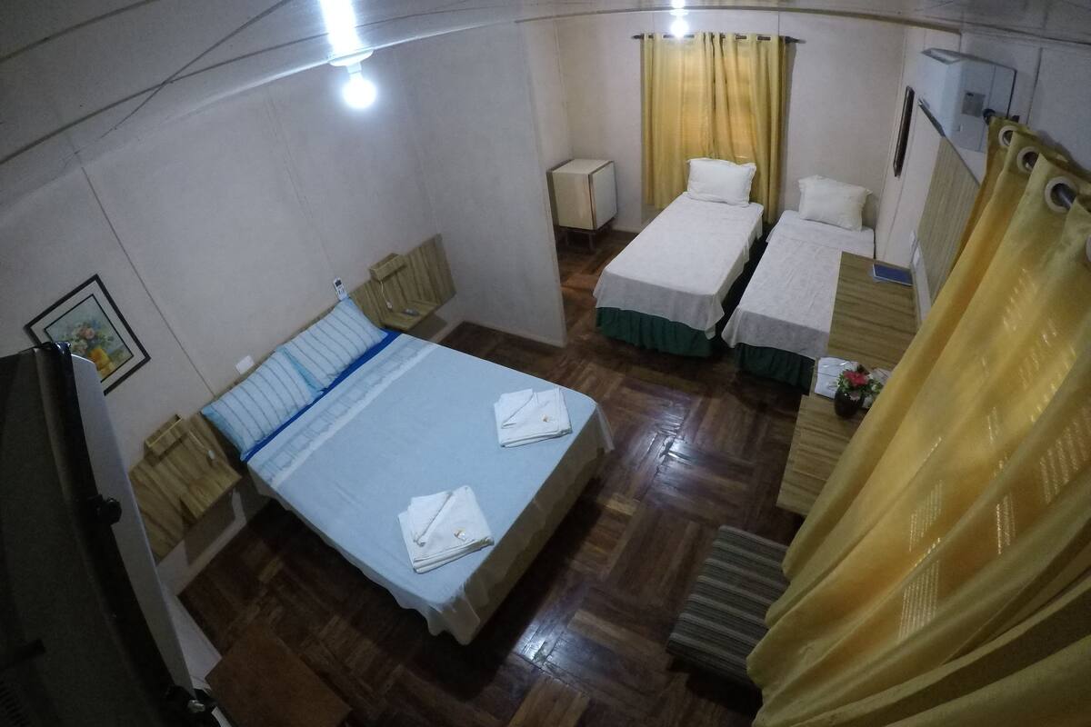 Chalet Quadruplo | 1 phòng ngủ, nệm có lớp đệm bông, trang trí khác biệt