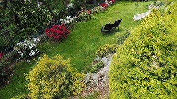 Quarto casal conforto de uso individual, vista para o parque | Vista para o jardim