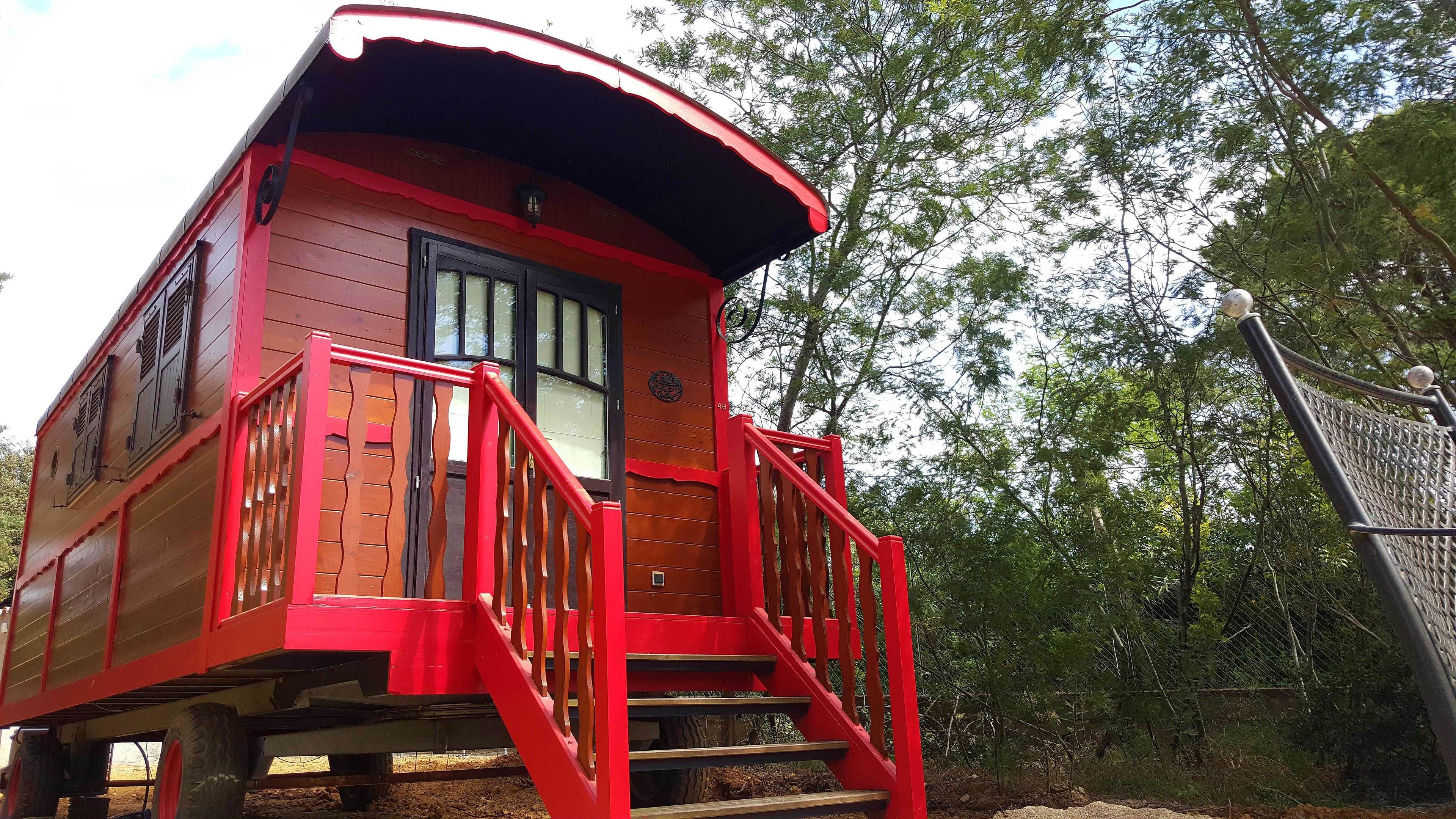 mobile home (2 people) | minibar, in-room safe, blackout curtains, wifi