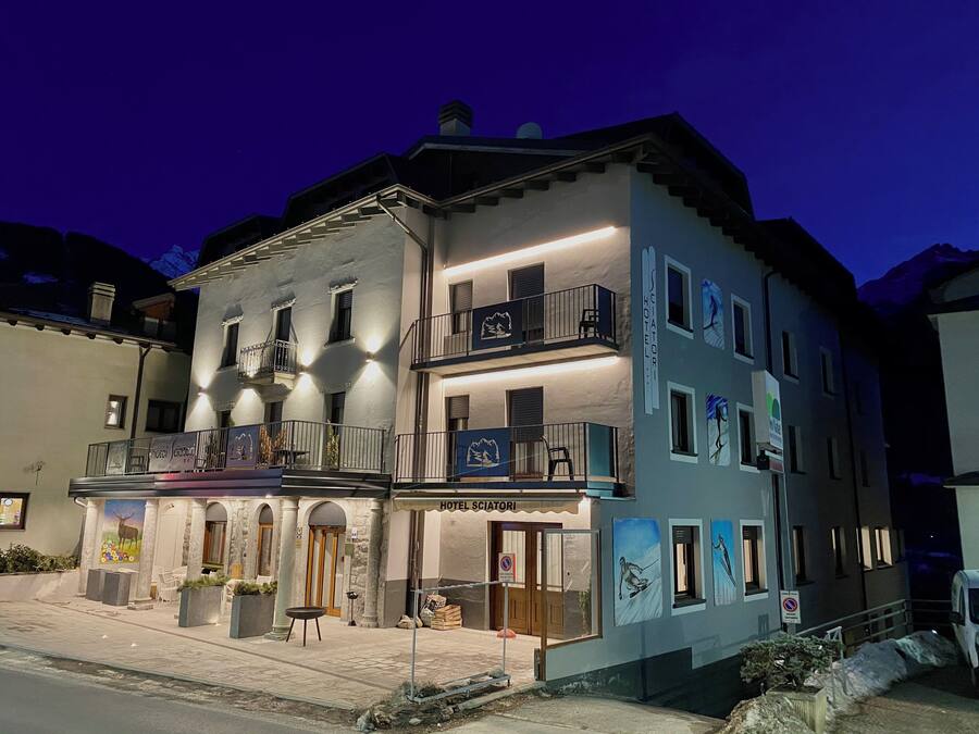 Fachada de la propiedad