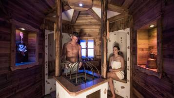 Sauna seca, sauna a vapor, tratamentos corporais