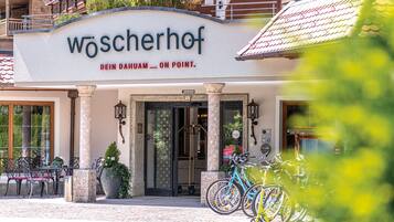 Fassade der Unterkunft