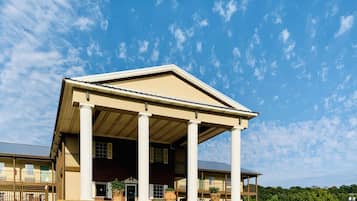 Voorkant van accommodatie