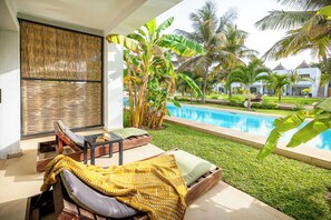 尊荣客房, 私人游泳池, 花园景观 | 1 多间卧室、客房内保险箱、特色装修、特色家居