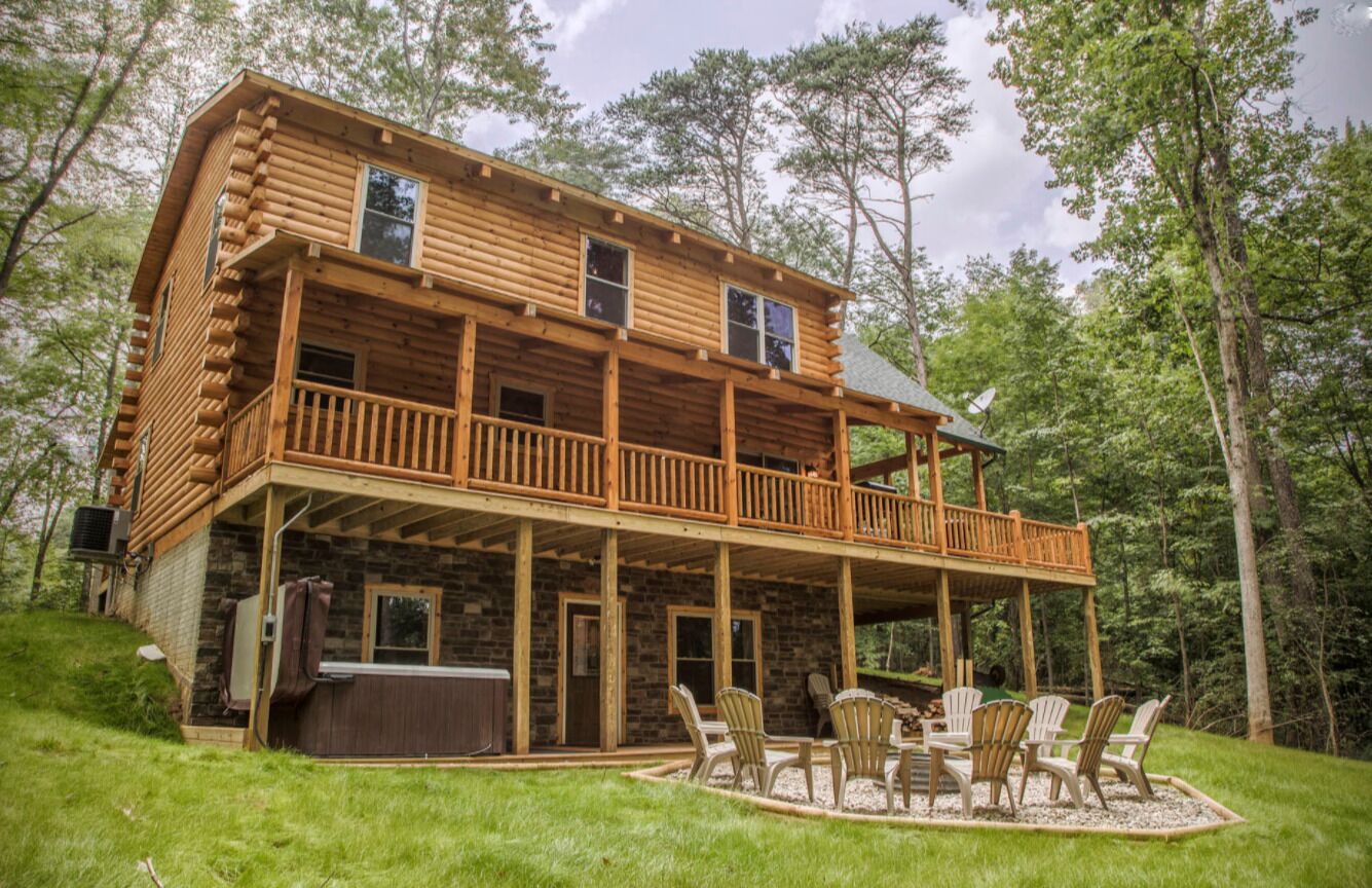 Rocky Hill Lodge - 5BR/3BA Deluxe Log Cabin