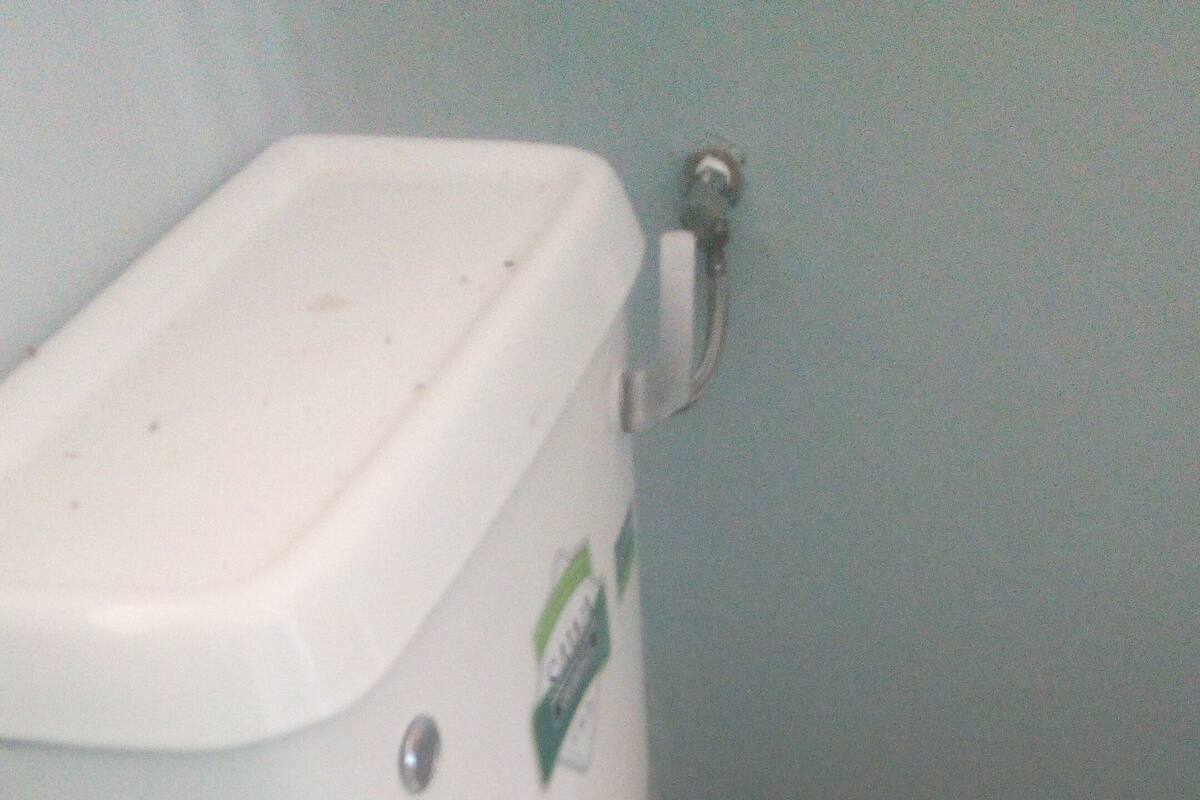 Free toiletries, towels, soap, toilet paper