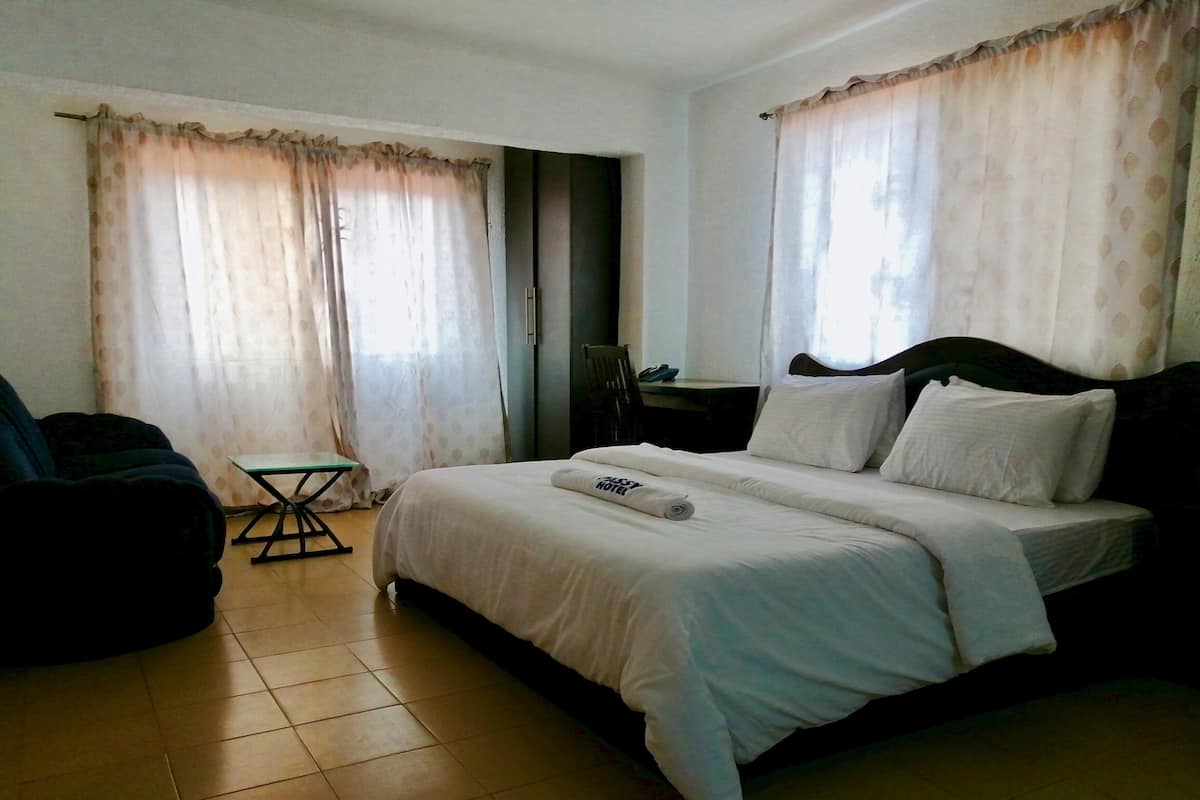 Free WiFi, bed sheets