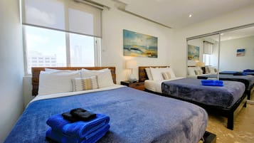 3 habitaciones, tabla de planchar con plancha, wifi y ropa de cama