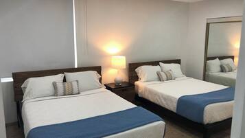 3 bedrooms, iron/ironing board, WiFi, bed sheets