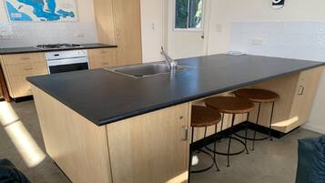 Microwave, oven, dishwasher, toaster