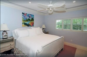 4 bedrooms, iron/ironing board, travel crib, WiFi