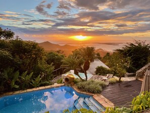 Outdoor pool, sun loungers - The Paradise Peak - Adults Only (Marigot)
