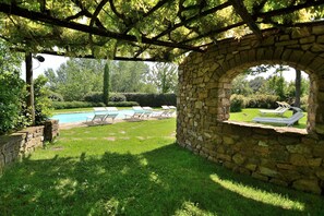 Property grounds - Exclusive historic villa with pool, stunning view! (Vicchio)