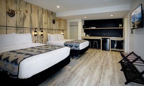 Ropa de cama de alta calidad, camas con pillow-top y cortinas blackout 