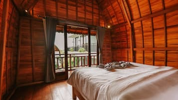 Bungalow Room | Γραφείο, χώρος εργασίας για λάπτοπ, δωρεάν Wi-Fi, κλινοσκεπάσματα
