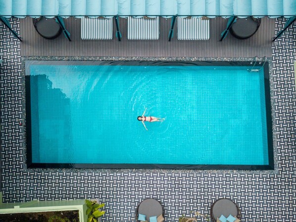 Alberca al aire libre