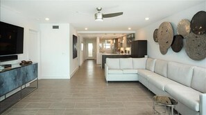 Living area - Horizons West Unit #608 3 bedroom, 2 bath with a SPECTACULAR GULF VIEW! (Sarasota)