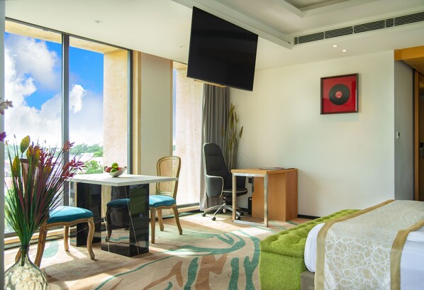 Vue depuis l’hébergement