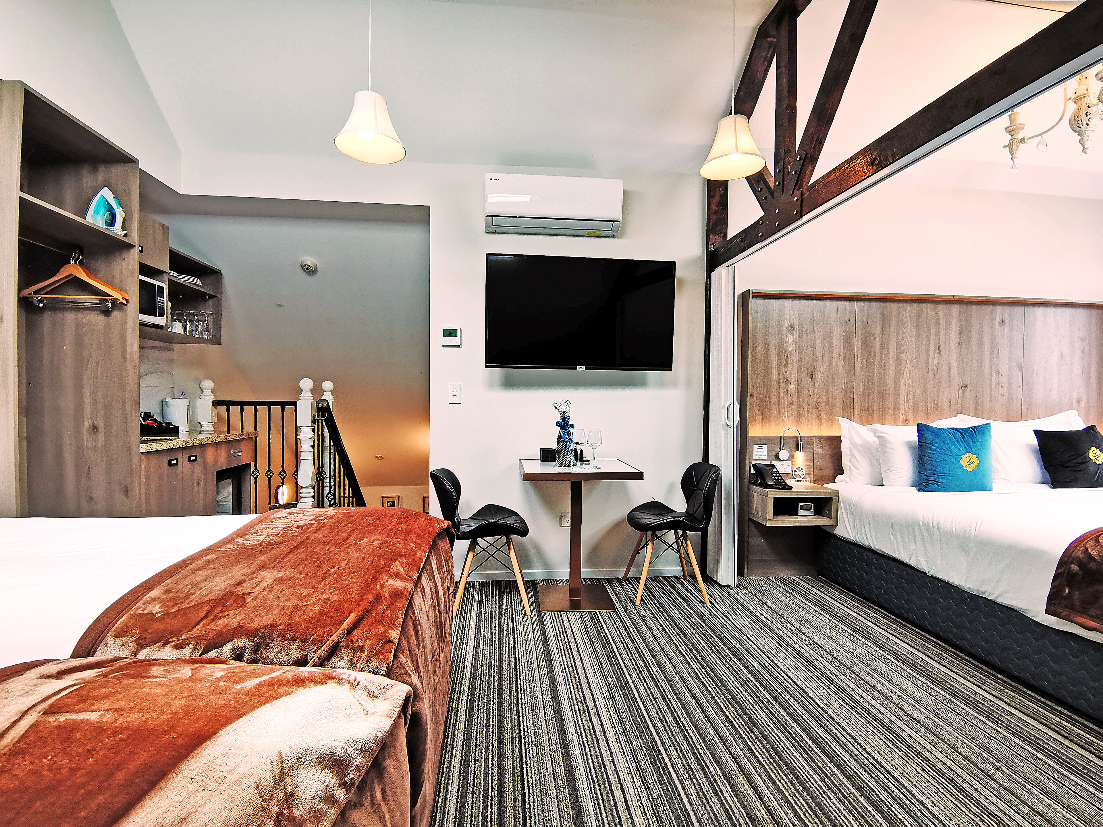 Business Class New York Style Loft | Premium bedding, Select Comfort beds, individually furnished