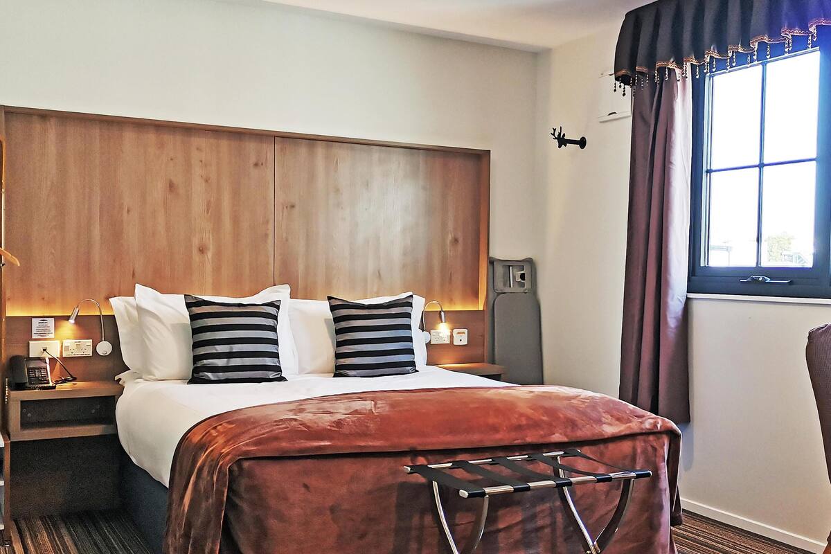 Executive kamer | 1 slaapkamer, luxe beddengoed, Select Comfort-bedden