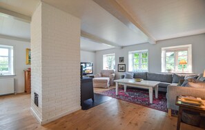 TV, fireplace, DVD player