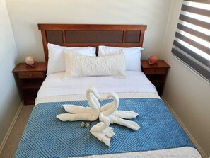 더블룸, 더블침대 1개, 공용 욕실 | 고급 침구, 필로우탑 침대, 침대 시트