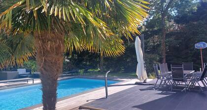 House 4 bedrooms swimming pool 7min from beaches near carnac la trinité sur mer
