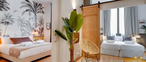 2 Schlafzimmer, Bügeleisen/Bügelbrett, kostenloses WLAN, Bettwäsche