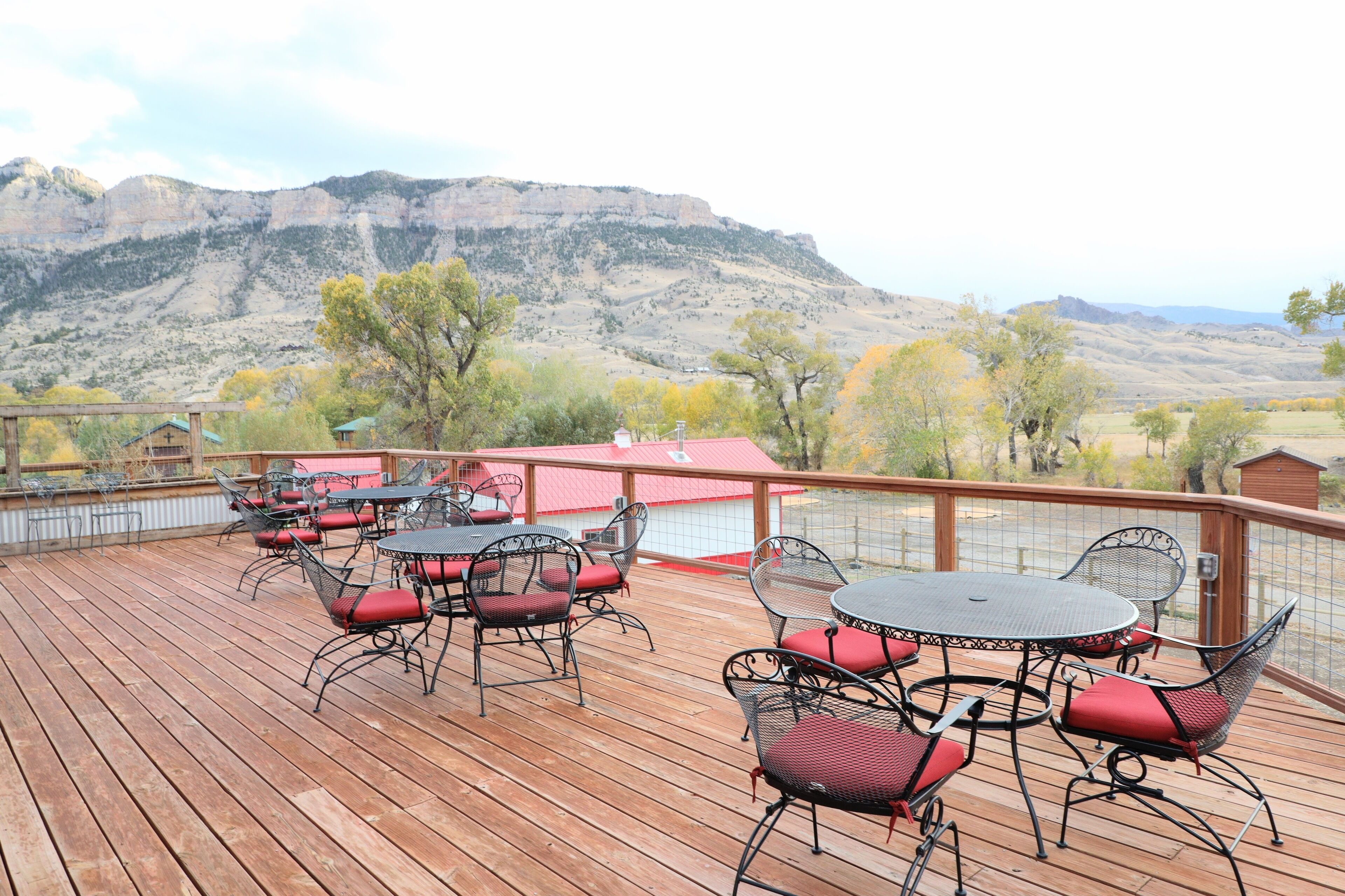Honeymoon Cabin, 1 Queen Bed (NO PRIVATE BATHROOM) | Terrace/patio
