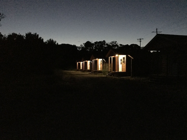 Front of property - evening/night