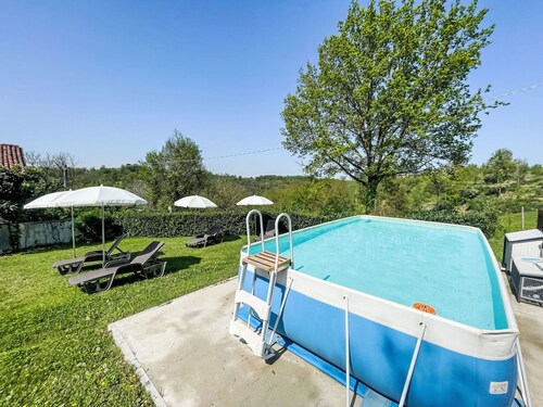 Magnifique maison de vacances avec WIFI, piscine privée, climatisation, TV, terrasse, animaux admis