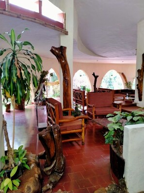 Lobby sitting area