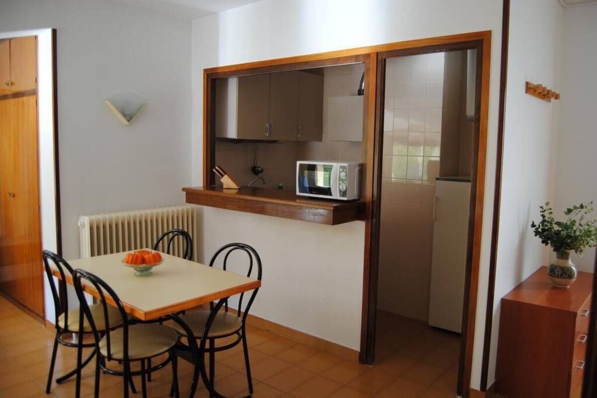 Íbúð - 1 svefnherbergi (2 people) | 1 svefnherbergi, dúnsængur, öryggishólf í herbergi
