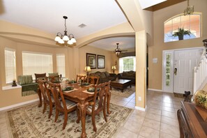 House, Multiple Beds, Private Pool, Pool View | Private kitchen | Fridge, microwave, stovetop, dishwasher - Emerald Island Disney Villa (Kissimmee)
