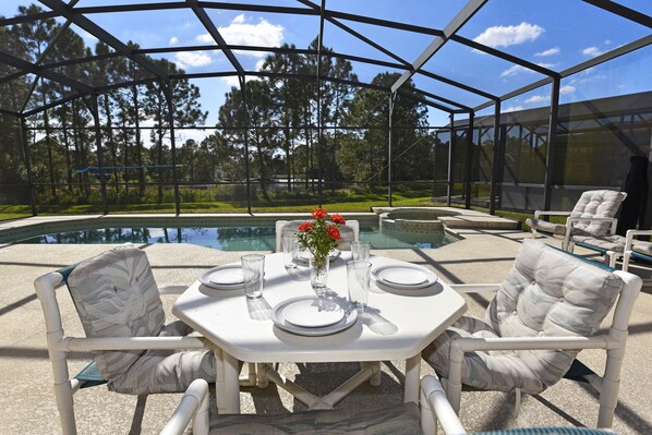 House, Multiple Beds, Private Pool, Partial Sea View | Balcony