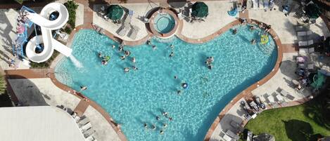 Indoor pool, outdoor pool