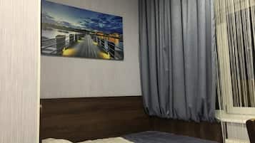 Standard-Einzelzimmer | Zimmersafe, Verdunkelungsvorhänge, Bügeleisen/Bügelbrett