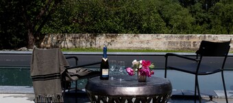 ロワールを見下ろすコテージ