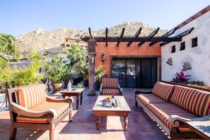 Terrace/patio - Casa Isabella at Pedregal, Cabo San Lucas (Pedregal)