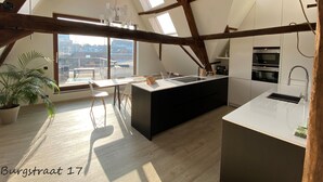 Panoramic Penthouse | Terrace/patio - Burgstraat 17 (Ghent)