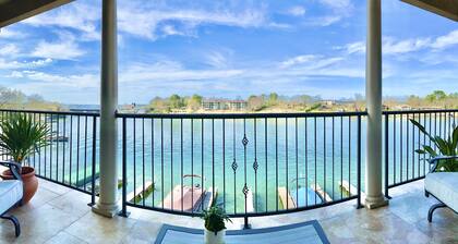 Luxury Lake Hamilton Condo w/180° Lakefront View-Main Channel, Central Location!