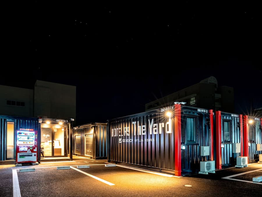 Front of property – evening/night